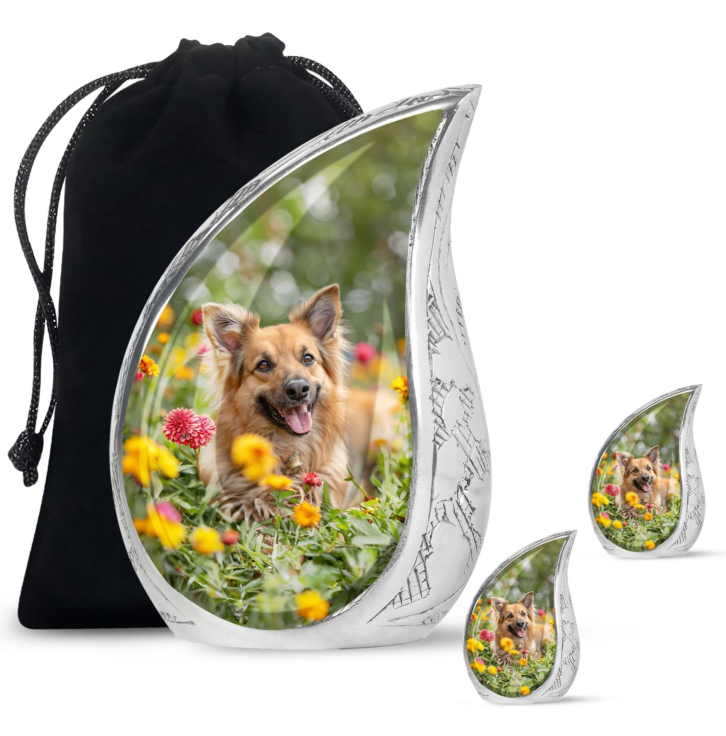 Personalized Dog Cremation Urn for Pet Ashes - Yatskia