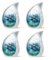 Aquatic Dolphins Family - Dolphin Cremation Urn For Men And Women