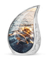 Sunset Dolphin Urn For Women - Dolphin Urn Memorial For Ashes