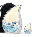 Dolphin Urn For Men & Women - Dolphin Funeral Ashes Urn