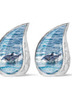 Dolphins Large Urn Memorial - Cremation Keepsake Urn Combo