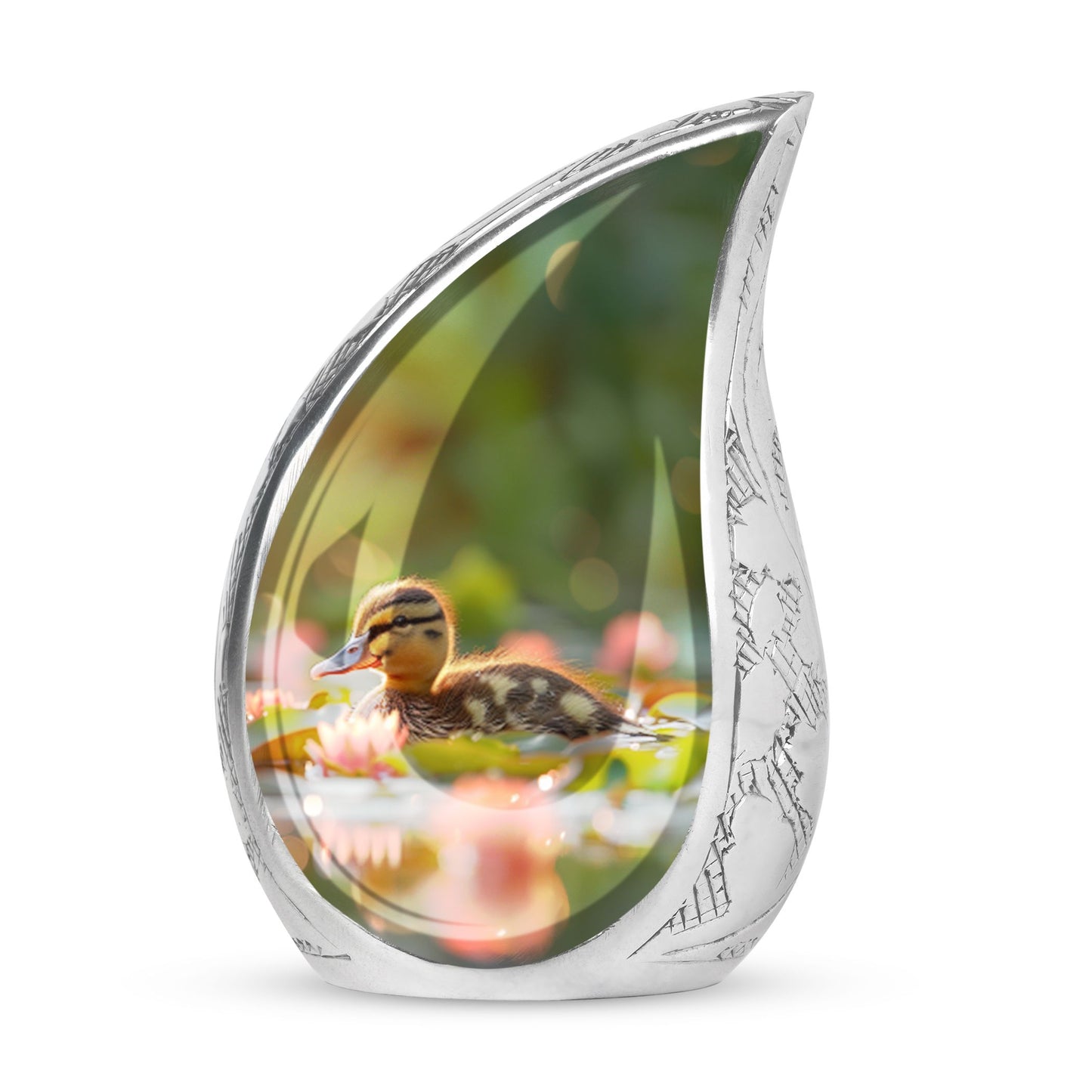 Personalized Bird Cremation Urn for Human Ashes - 10-inch, 200 cu in - Yatskia