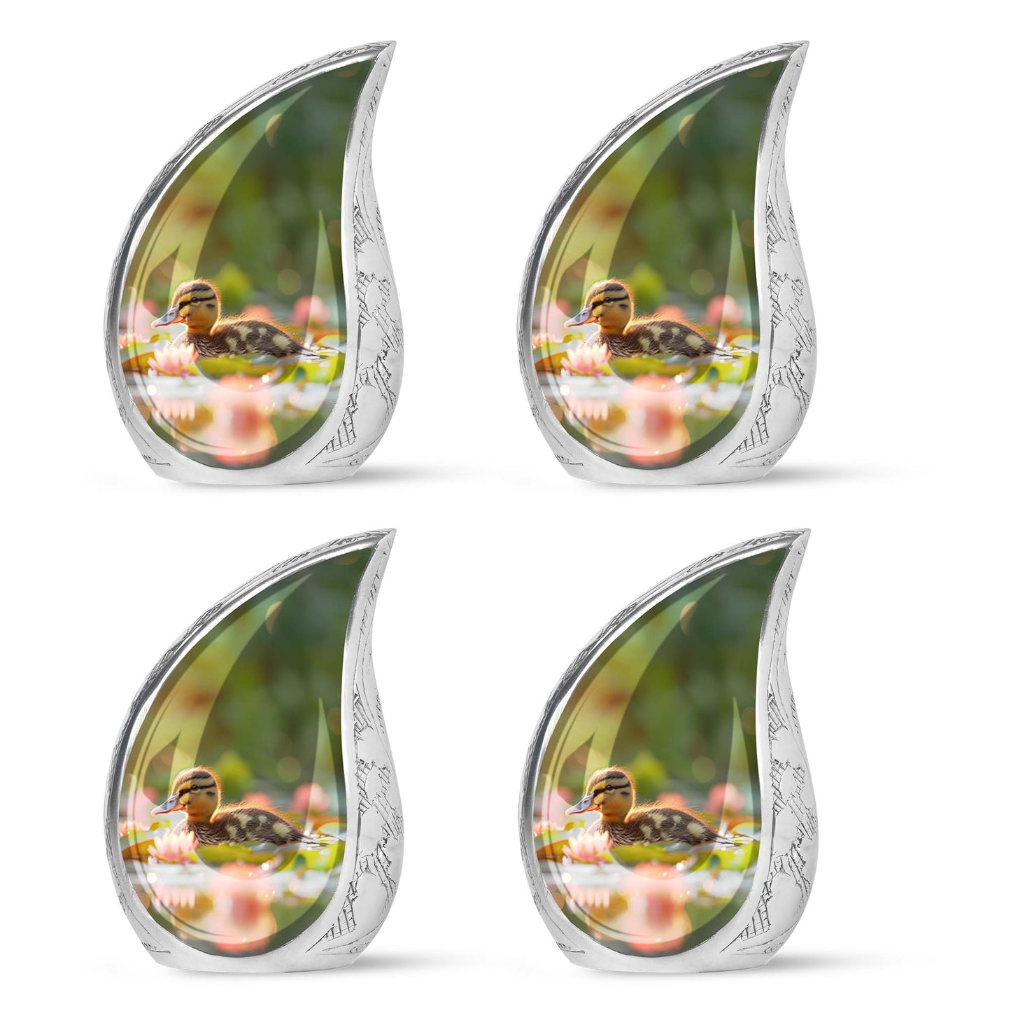 Personalized Bird Cremation Urn for Human Ashes - 10-inch, 200 cu in - Yatskia