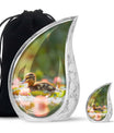 Duck Urn For Ashes Adult Men - Floral Cremation Ashes Urn