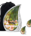 Duck Urn For Ashes Adult Men - Floral Cremation Ashes Urn
