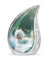Cute Duckling Funeral Urn - Duck Memorial Urn For Women