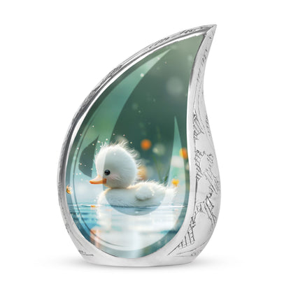 Personalized Bird Memorial Urn for Women - 10-inch, 200 cu in - Yatskia