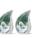 Cute Duckling Funeral Urn - Duck Memorial Urn For Women