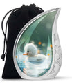 Cute Duckling Funeral Urn - Duck Memorial Urn For Women