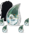 Cute Duckling Funeral Urn - Duck Memorial Urn For Women