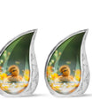 Golden Duckling Memorial Urn Set - Duck Cremation Urn For Ashes