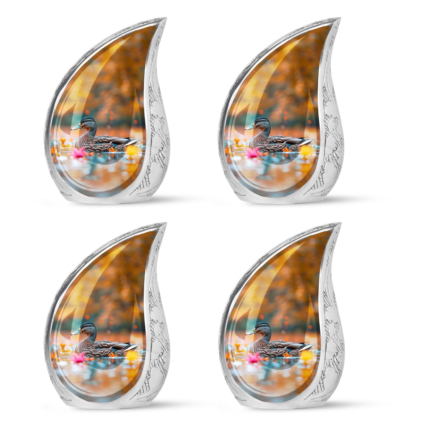 Personalized Bird Cremation Urn for Men & Women - 10-inch, 200 cu in - Yatskia
