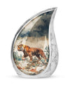 Wildlife Tiger Cremation Urn for Human Ashes - Cremations Urns For Adults