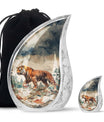 Wildlife Tiger Cremation Urn for Human Ashes - Cremations Urns For Adults