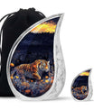 Tiger Cremation Urn for Ashes – Majestic Wildlife Funeral Urn For Ashes