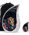 Hungry Black Tiger Cremation Urn - Burial Urn For Ashes