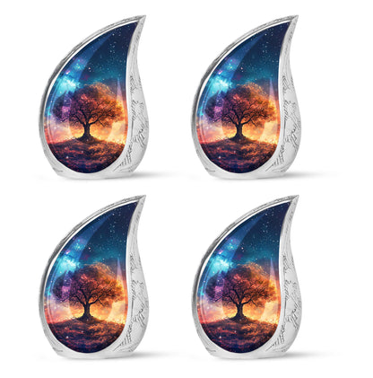 Personalized Tree of Life Keepsake Urn for Women - 10-inch, 200 cu in - Yatskia