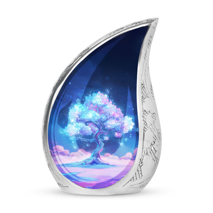Mystical Tree Memorial Urn for Nature Lovers Cremation Keepsake