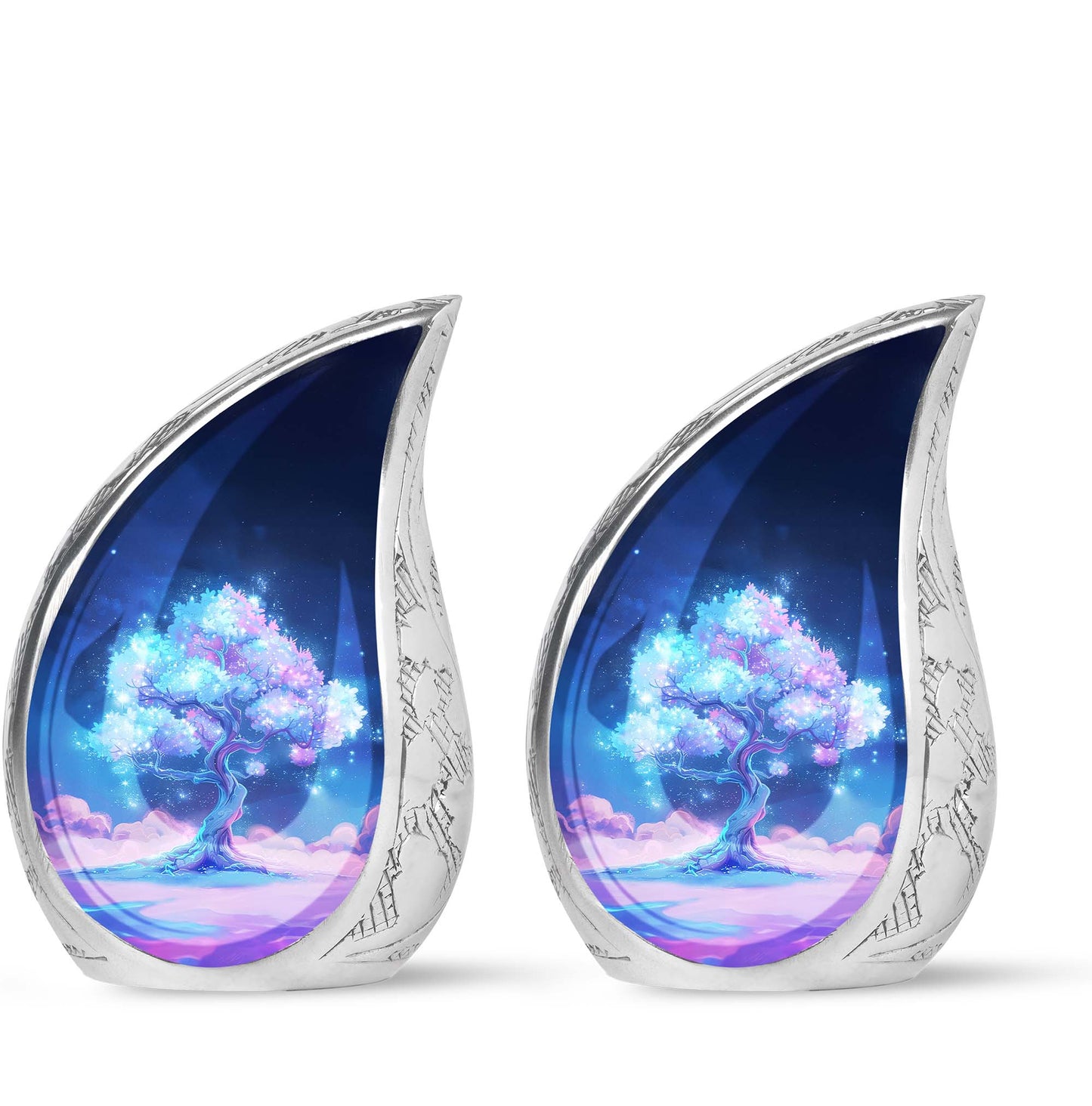 Mystical Tree Memorial Urn for Nature Lovers Cremation Keepsake