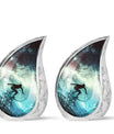Surfer-Ocean Themed Cremation Urn - Urns For Ashes Large