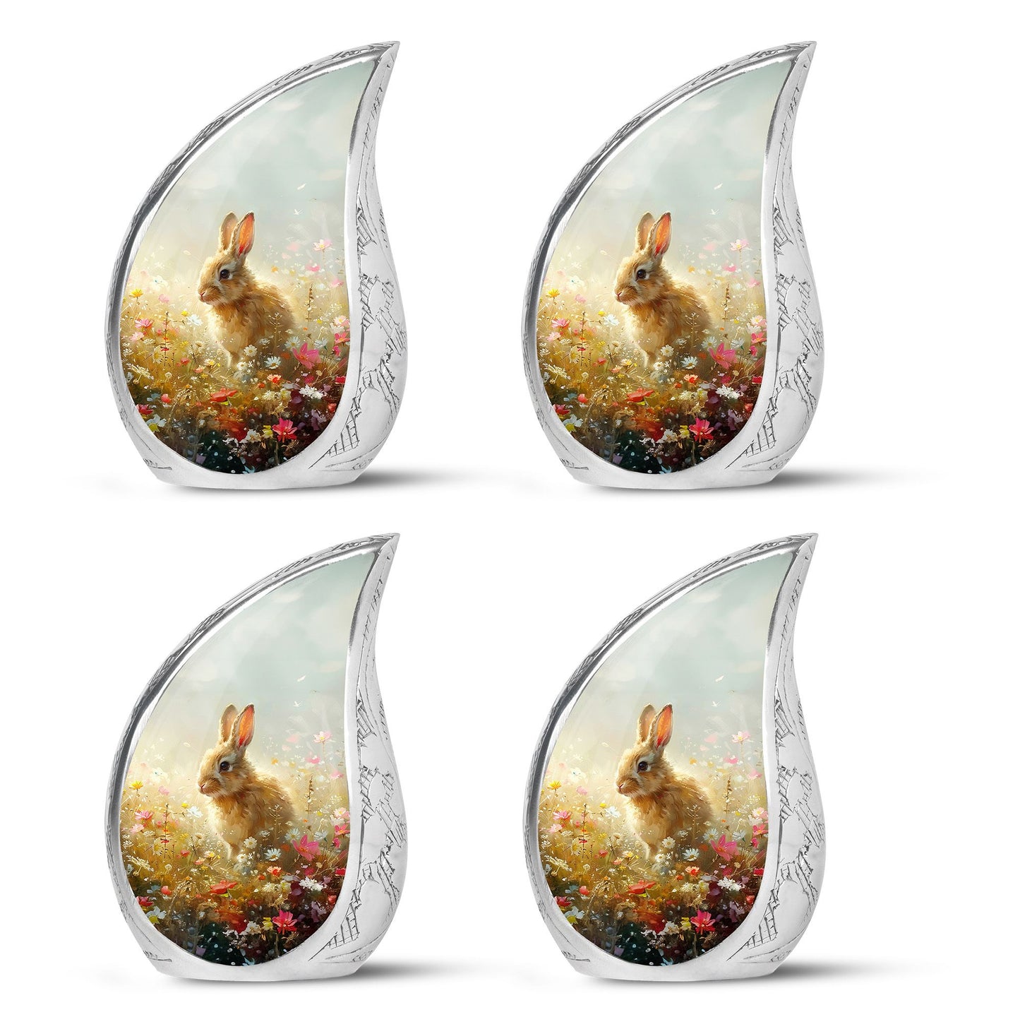 Personalized Pet Memorial Urn for Pet Ashes - 10-inch, 200 cu in - Yatskia
