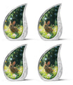 Summer Bunny Burial Urn - Decorative Unique Urns For Burial Ashes