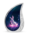 Baby Bunny Rabbit Urn - Large Memorial Funeral Urn For Ashes