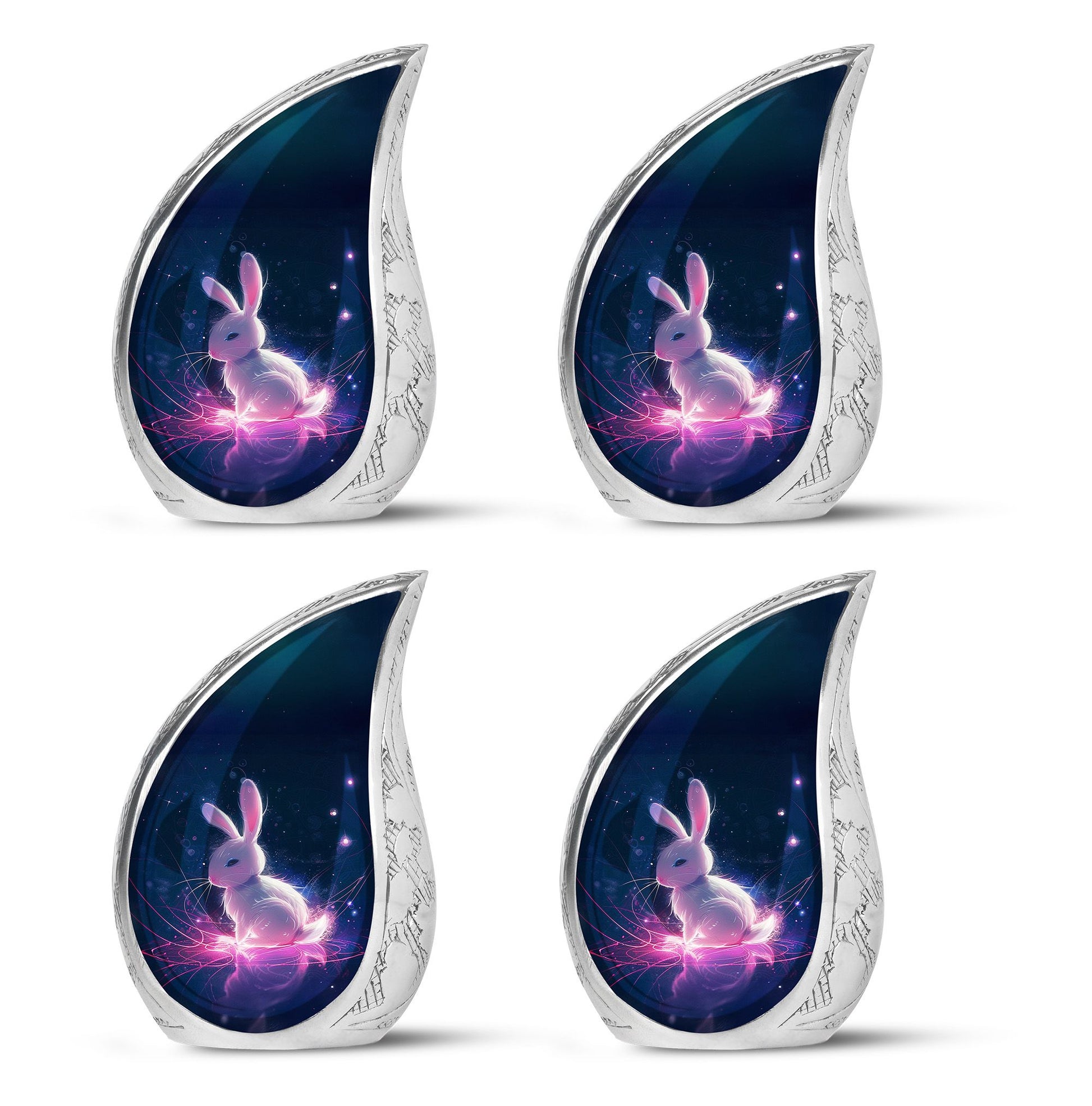 Baby Bunny Rabbit Urn - Large Memorial Funeral Urn For Ashes