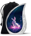Baby Bunny Rabbit Urn - Large Memorial Funeral Urn For Ashes