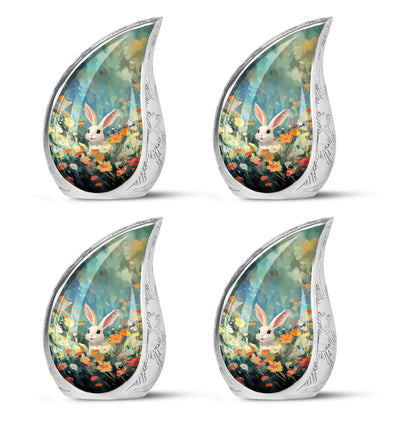 Colorful Personalized Pet Cremation Urn for Pet Ashes - 10-inch, 200 cu in - Yatskia
