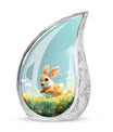 Baby Bunny Rabbit - Decorative Pet Memorial Keepsake For Beloved Animals