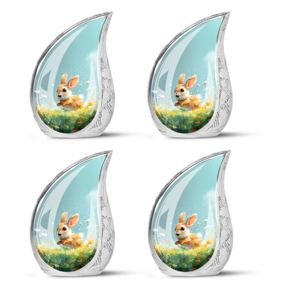 Personalized Pet Keepsake Urn for Pet Ashes - 10-inch, 200 cu in - Yatskia