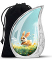 Baby Bunny Rabbit - Decorative Pet Memorial Keepsake For Beloved Animals