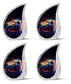 Racing Biker Urn for Human Ashes - Cremation Urns For Adults
