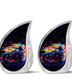 Racing Biker Urn for Human Ashes - Cremation Urns For Adults