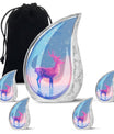 Winter Baby Deer Cremation Urn – Elegant Deer Design For Burial Ashes