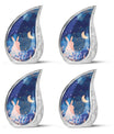 Moonlit Bunny Cremation Urns For Human Ashes - Rabbit Urn for Mom & Dad