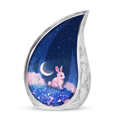 Personalized Galaxy Cremation Urn for Human Ashes - 10-inch, 200 cu in - Yatskia