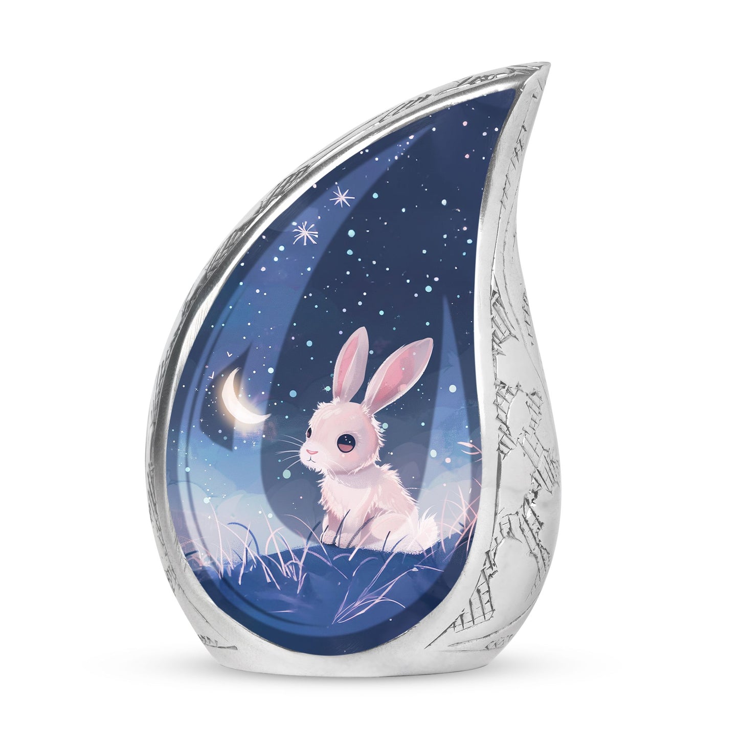 Personalized Pet Cremation Urn for Pet Ashes - 10-inch, 200 cu in - Yatskia
