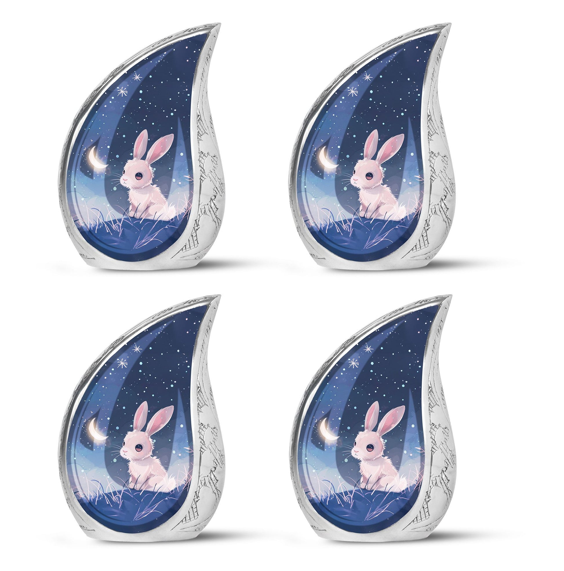 Night Bunny Cremation Urn - Pet Urns For Bunny Ashes