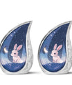 Night Bunny Cremation Urn - Pet Urns For Bunny Ashes