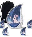 Night Bunny Cremation Urn - Pet Urns For Bunny Ashes