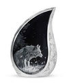 Wilderness Wolf Cremation Urns For Human Ashes - Urn For Men & Women
