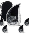 Wilderness Wolf Cremation Urns For Human Ashes - Urn For Men & Women