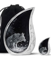 Wilderness Wolf Cremation Urns For Human Ashes - Urn For Men & Women