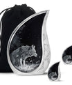 Wilderness Wolf Cremation Urns For Human Ashes - Urn For Men & Women