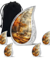 Horse Meadow Cremation Urn for Human Ashes - Memorial Urn for Mom and Dad