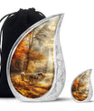 Horse Meadow Cremation Urn for Human Ashes - Memorial Urn for Mom and Dad