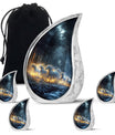 Galloping Horses Cremation Urn For Human Ashes - Urns For Adult Male