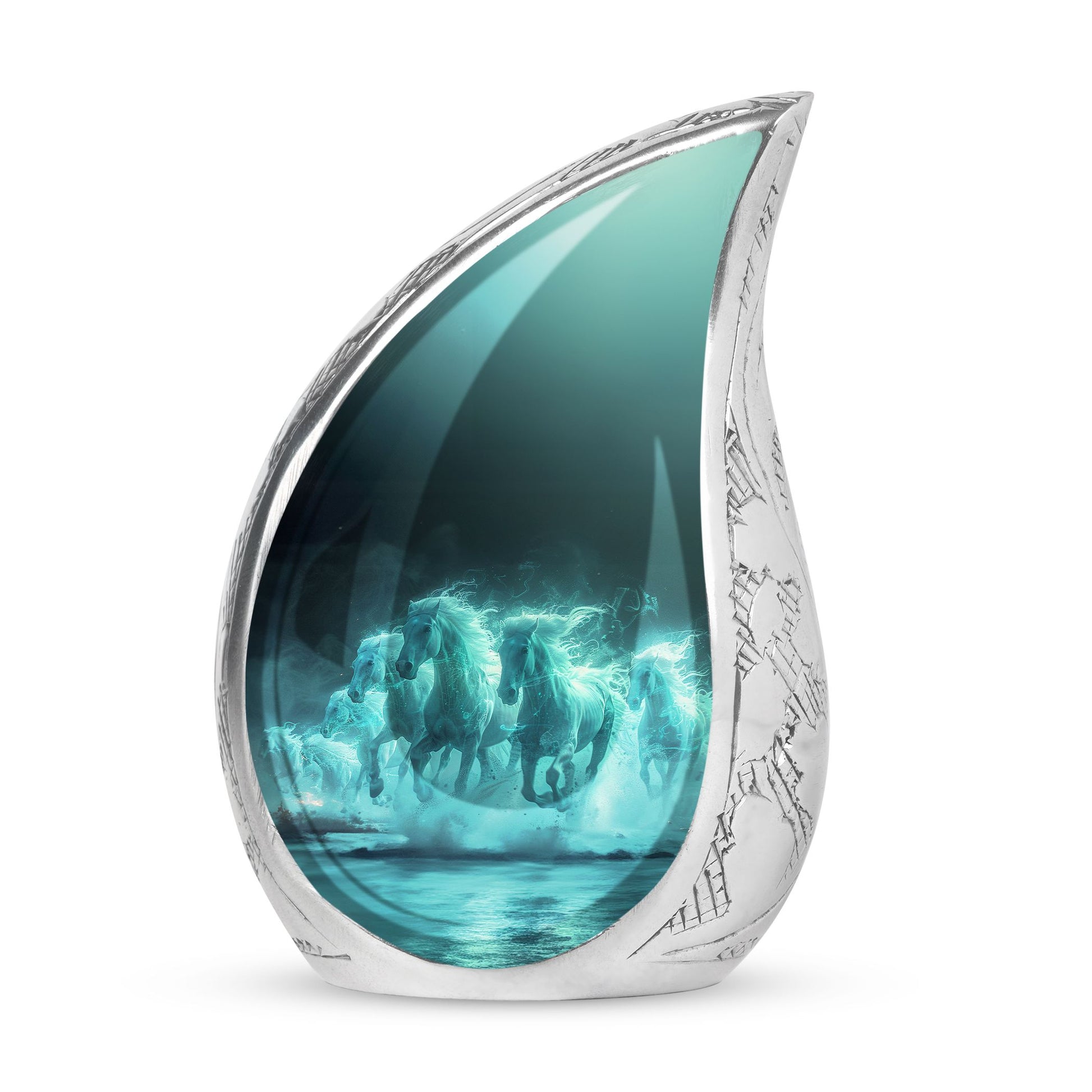 Mist Horses Cremation Urns For Human Ashes - Urn For Men & Women